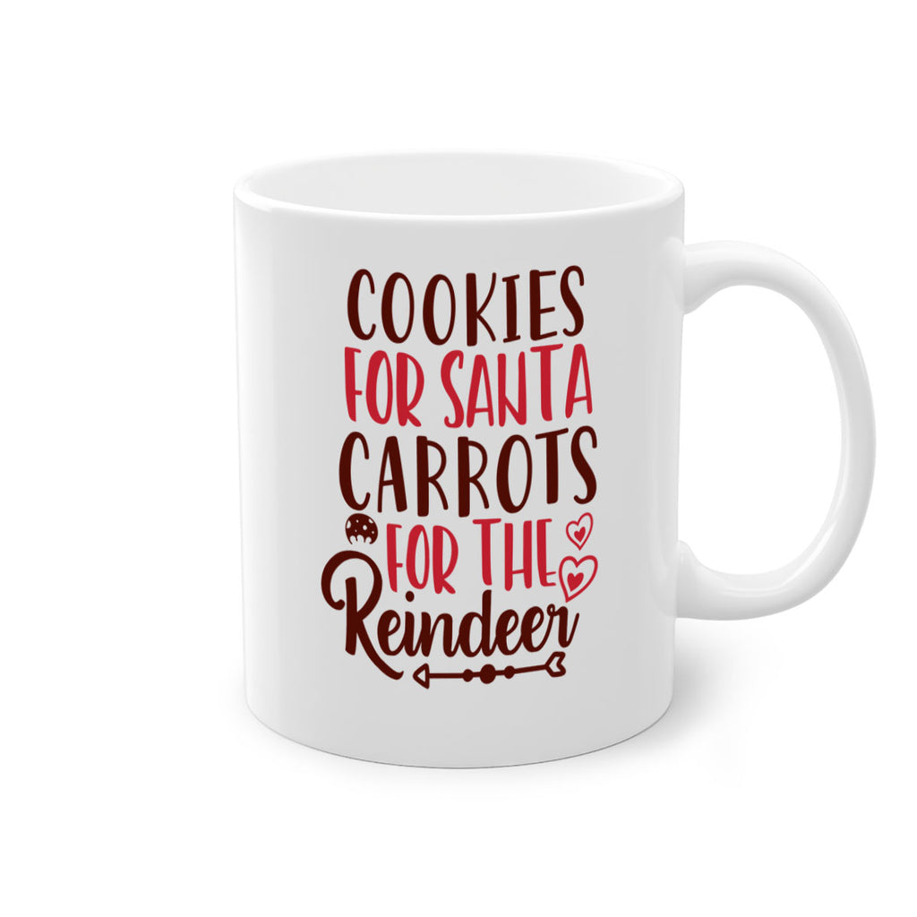 cookies for santa carrots for the reindeer 289#- christmas-Mug / Coffee Cup