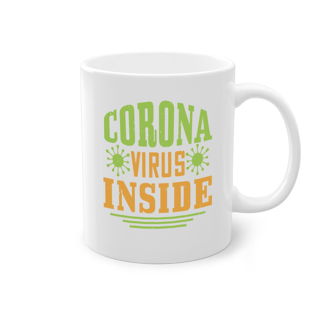 coronavirus inside Style 2#- corona virus-Mug / Coffee Cup