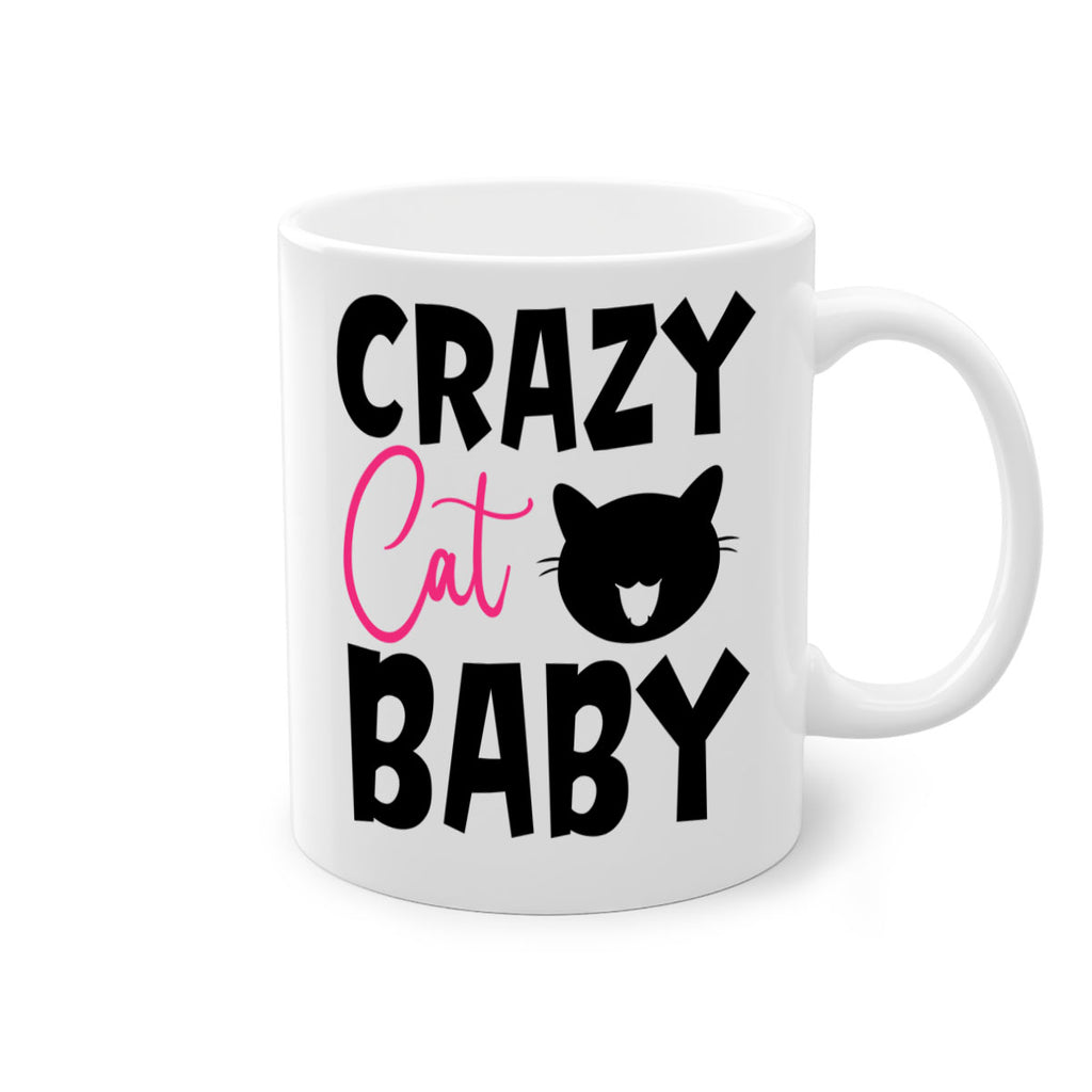 crazy cat baby Style 270#- baby2-Mug / Coffee Cup