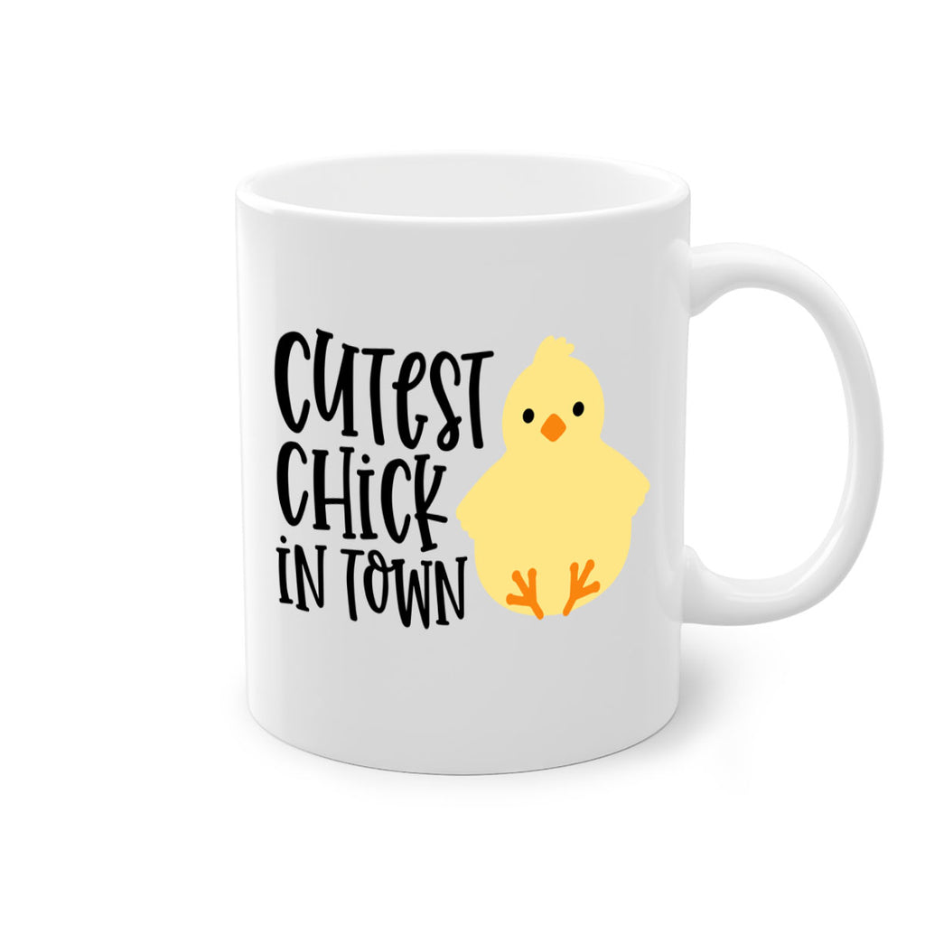 cutest chick in town 61#- easter-Mug / Coffee Cup