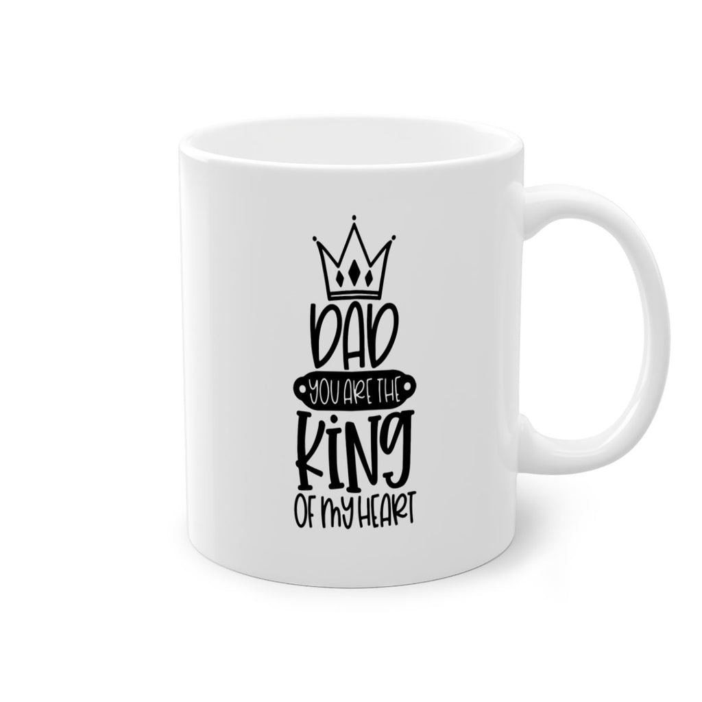 dad you are the king of my heart 57#- fathers day-Mug / Coffee Cup