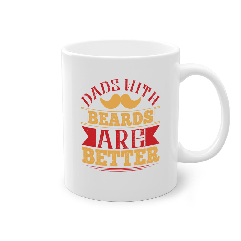 dads with beards are better 231#- fathers day-Mug / Coffee Cup