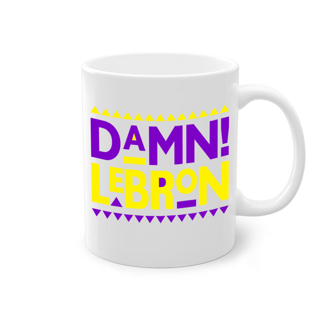 damn lebron 177#- black words - phrases-Mug / Coffee Cup