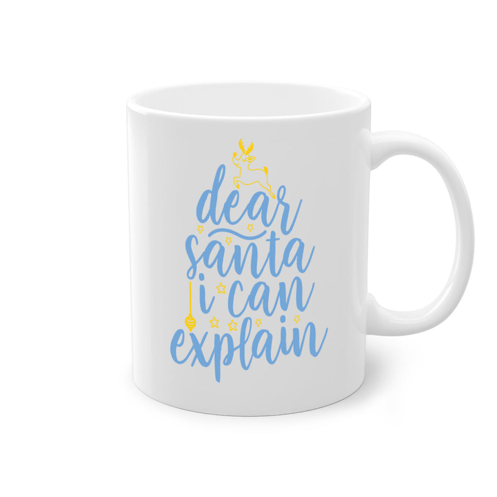 dear santa i can explain 283#- christmas-Mug / Coffee Cup