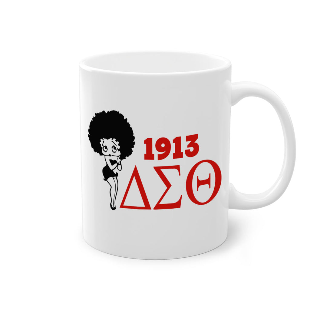 delta sigma theta 4#- black words - phrases-Mug / Coffee Cup