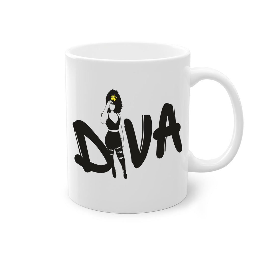 diva 6#- Black women - Girls-Mug / Coffee Cup