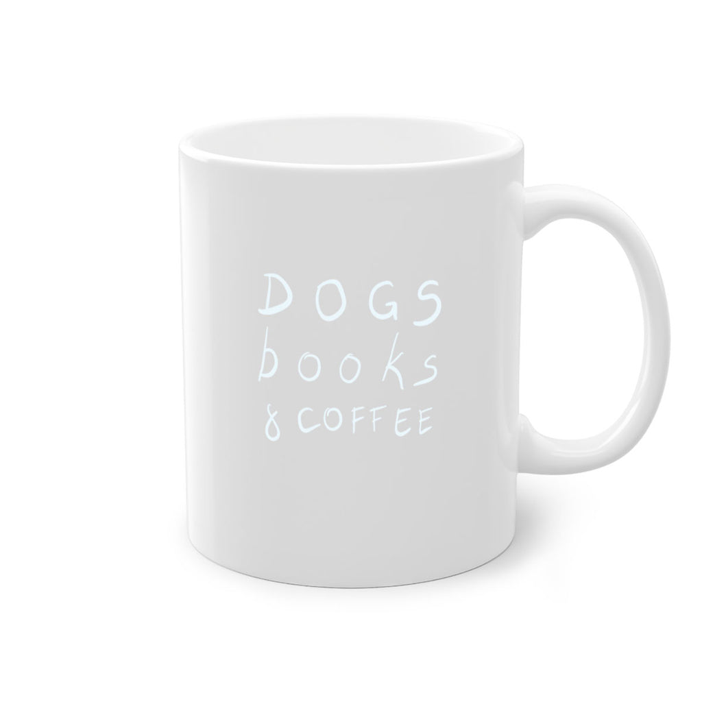 dogs books and coffee 282#- coffee-Mug / Coffee Cup