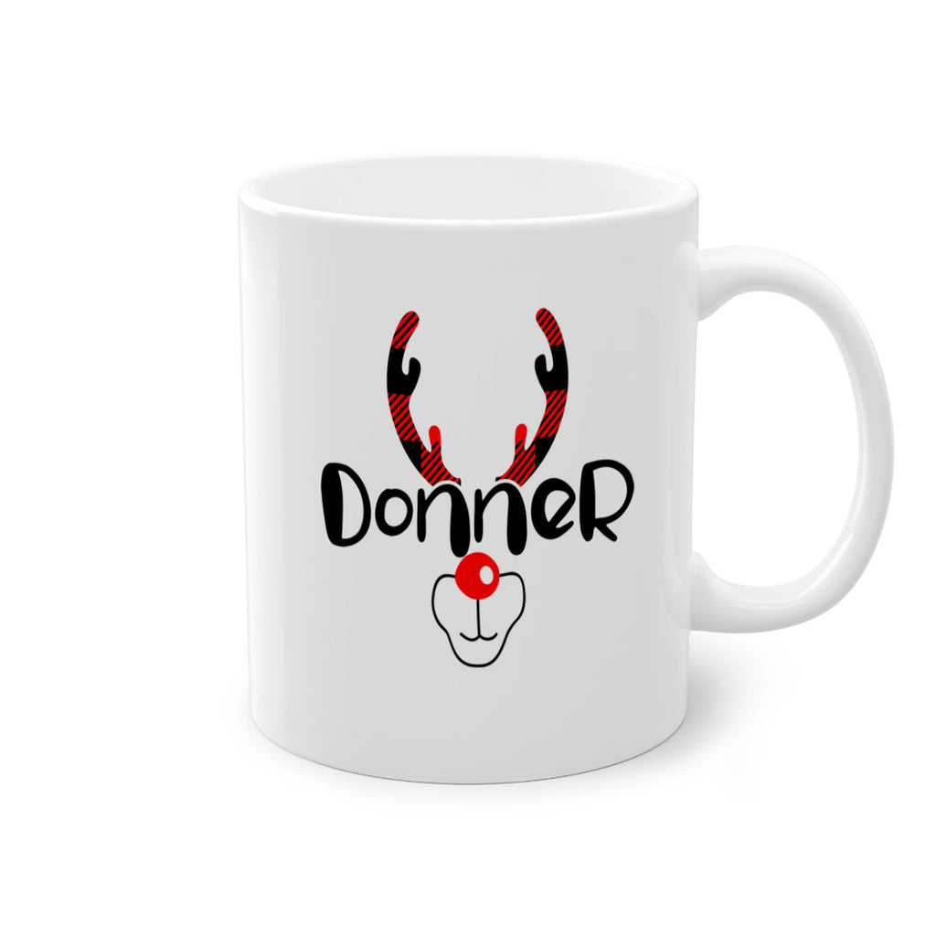 donner reindeer style 51#- christmas-Mug / Coffee Cup