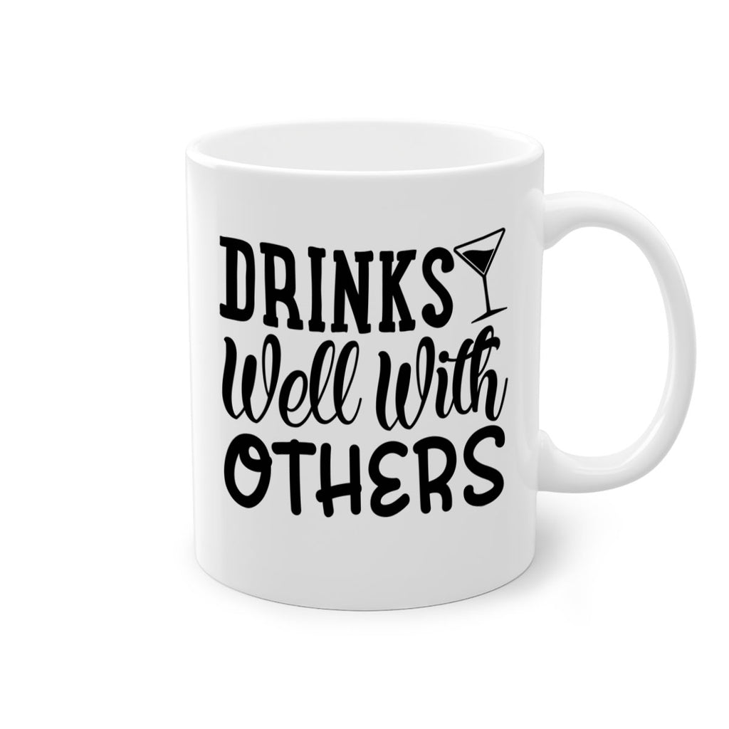 drinks well with others 128#- beer-Mug / Coffee Cup