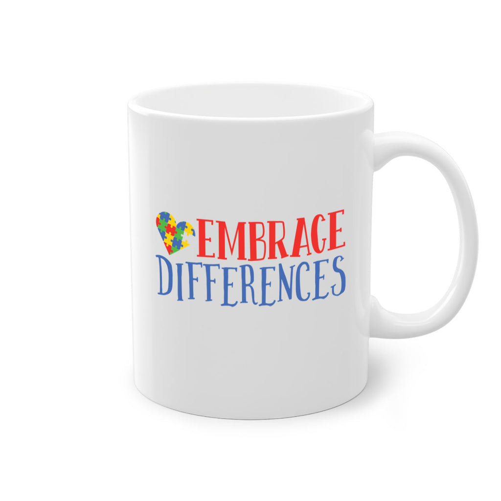 embrace differences Style 13#- autism-Mug / Coffee Cup