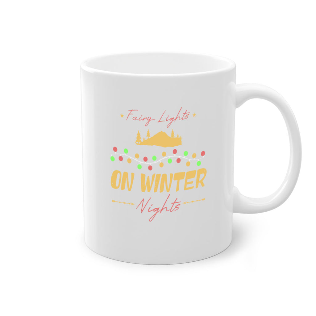 fairy lights on winter nights 424#- christmas-Mug / Coffee Cup