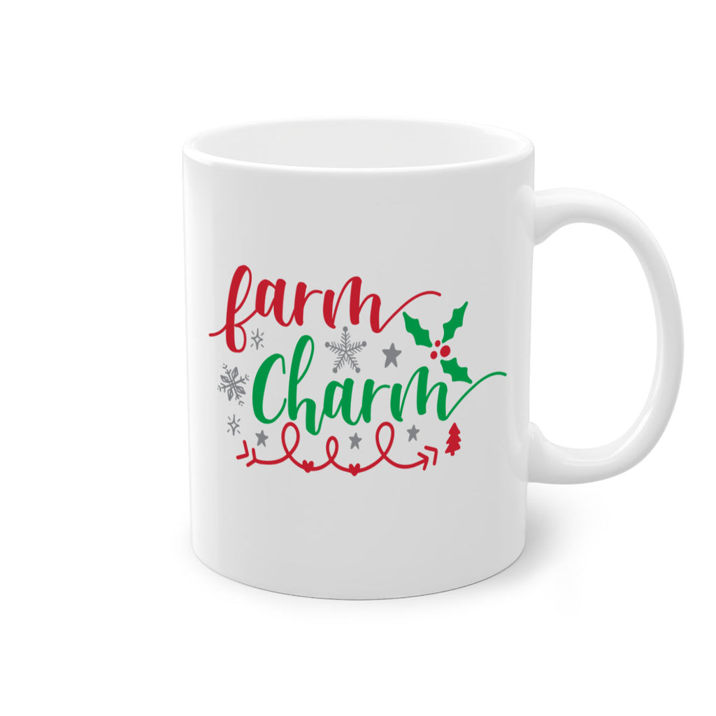 farm charm style 205#- christmas-Mug / Coffee Cup