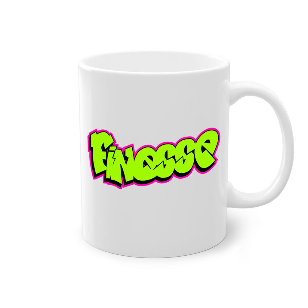 finesse 154#- black words - phrases-Mug / Coffee Cup