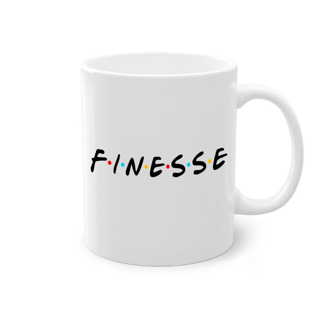 finesse 156#- black words - phrases-Mug / Coffee Cup