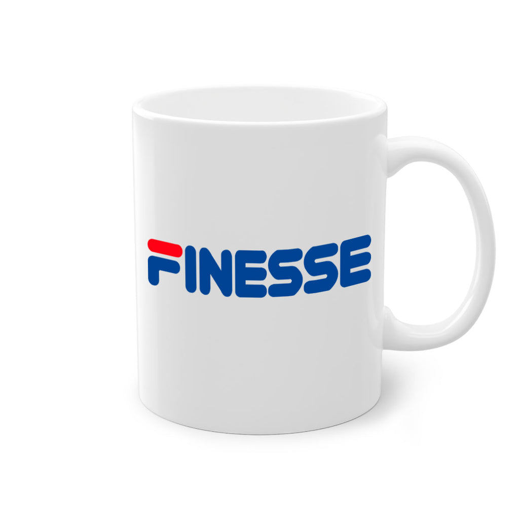 finesse 157#- black words - phrases-Mug / Coffee Cup