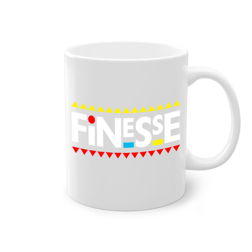 finesse 158#- black words - phrases-Mug / Coffee Cup