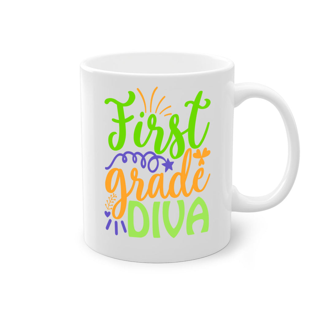 first grade diva 21#- mardi gras-Mug / Coffee Cup