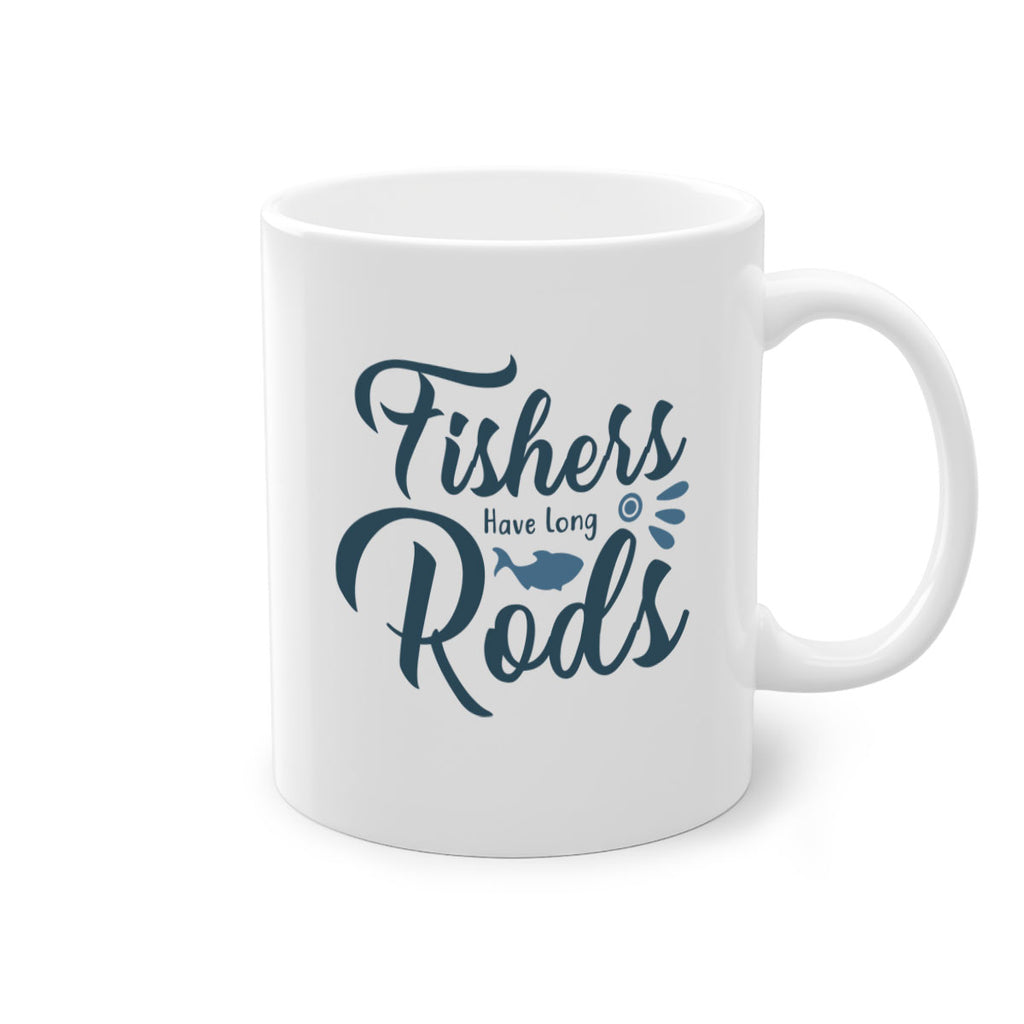 fishers have long 153#- fishing-Mug / Coffee Cup