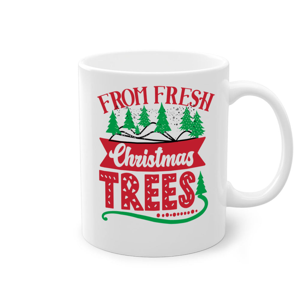 from fresh christmas trees style 218#- christmas-Mug / Coffee Cup