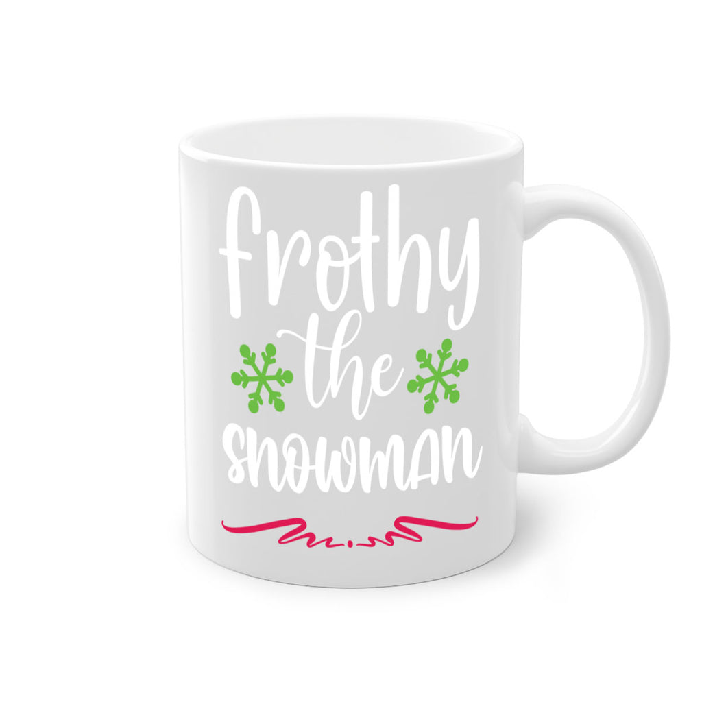 frothy the snowman style 219#- christmas-Mug / Coffee Cup