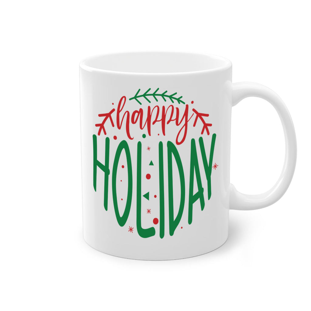 happy holiday style 253#- christmas-Mug / Coffee Cup