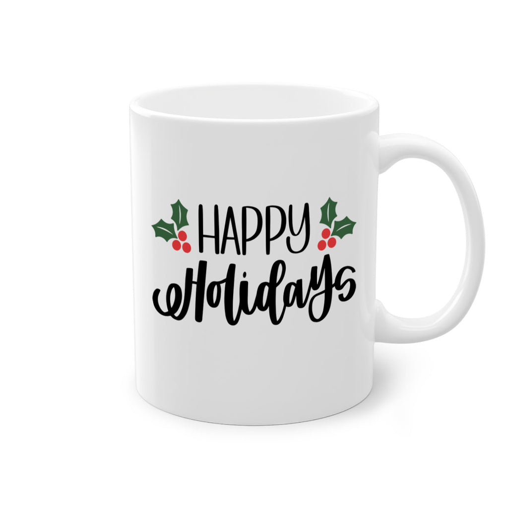 happy holidays 147#- christmas-Mug / Coffee Cup