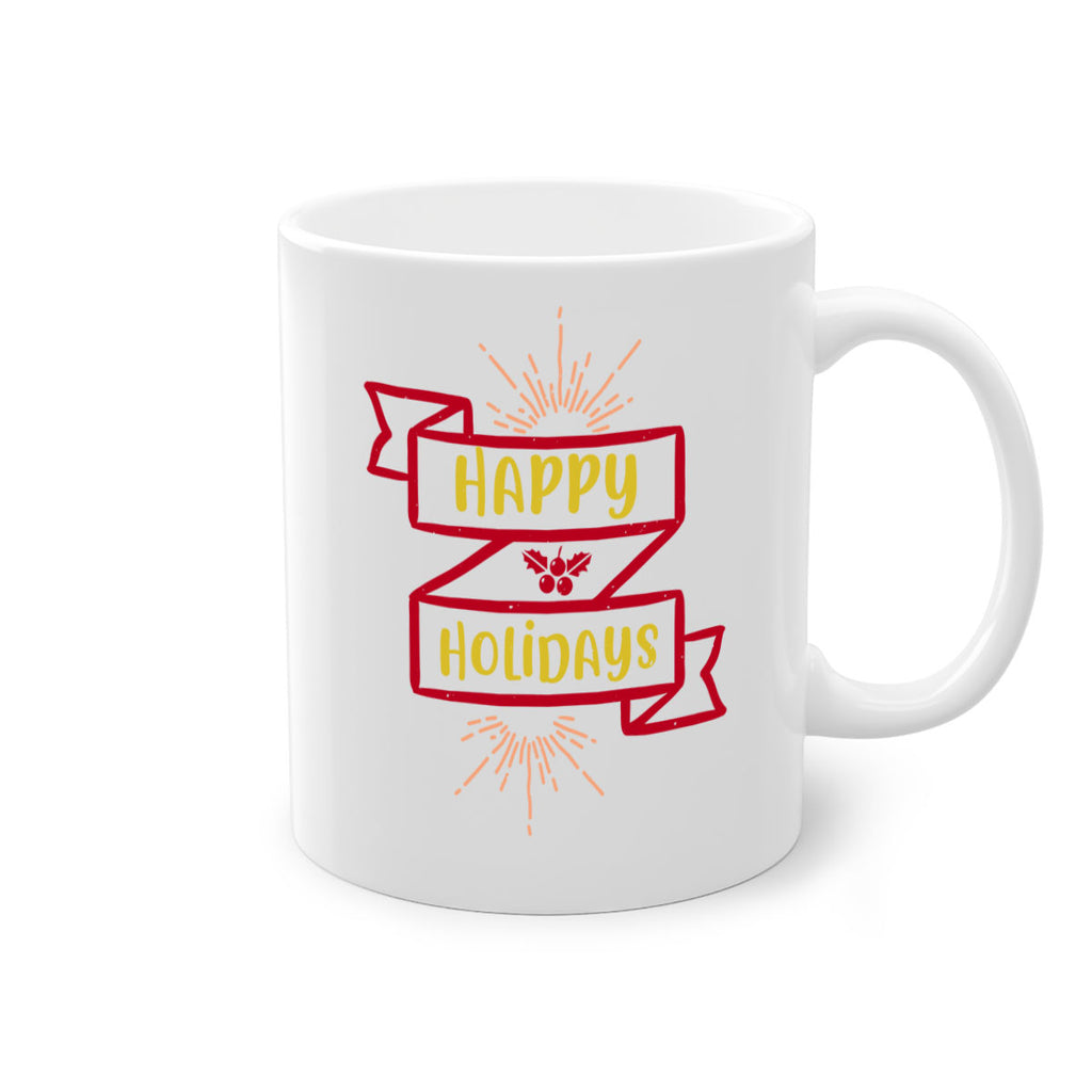 happy holidays 449#- christmas-Mug / Coffee Cup