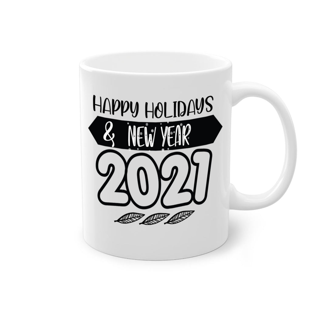 happy holidays new year style 260#- christmas-Mug / Coffee Cup