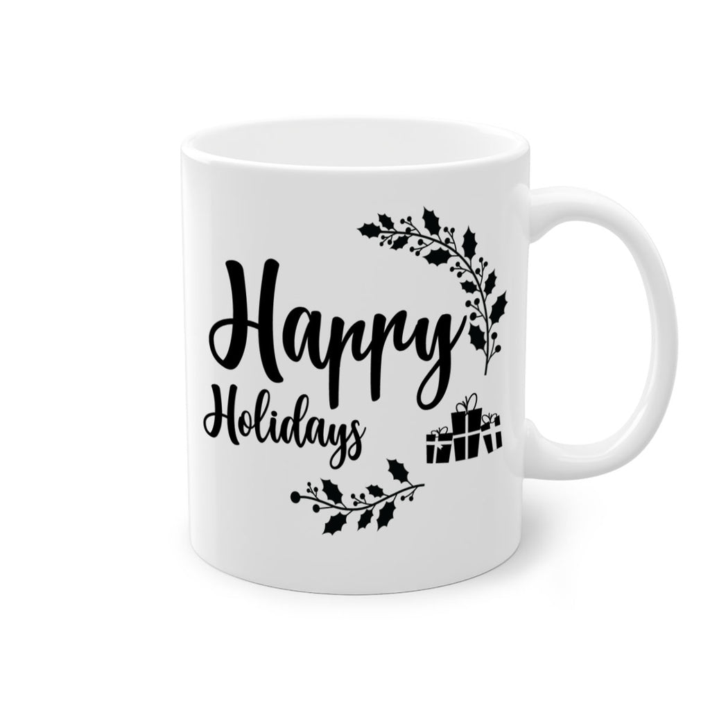 happy holidays style 7#- christmas-Mug / Coffee Cup