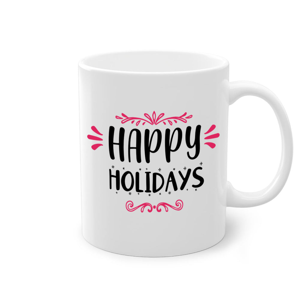 happy holidays style 8#- christmas-Mug / Coffee Cup