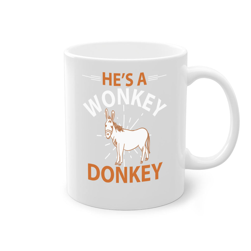 he’s a wonky donkey Style 4#- Donkey-Mug / Coffee Cup