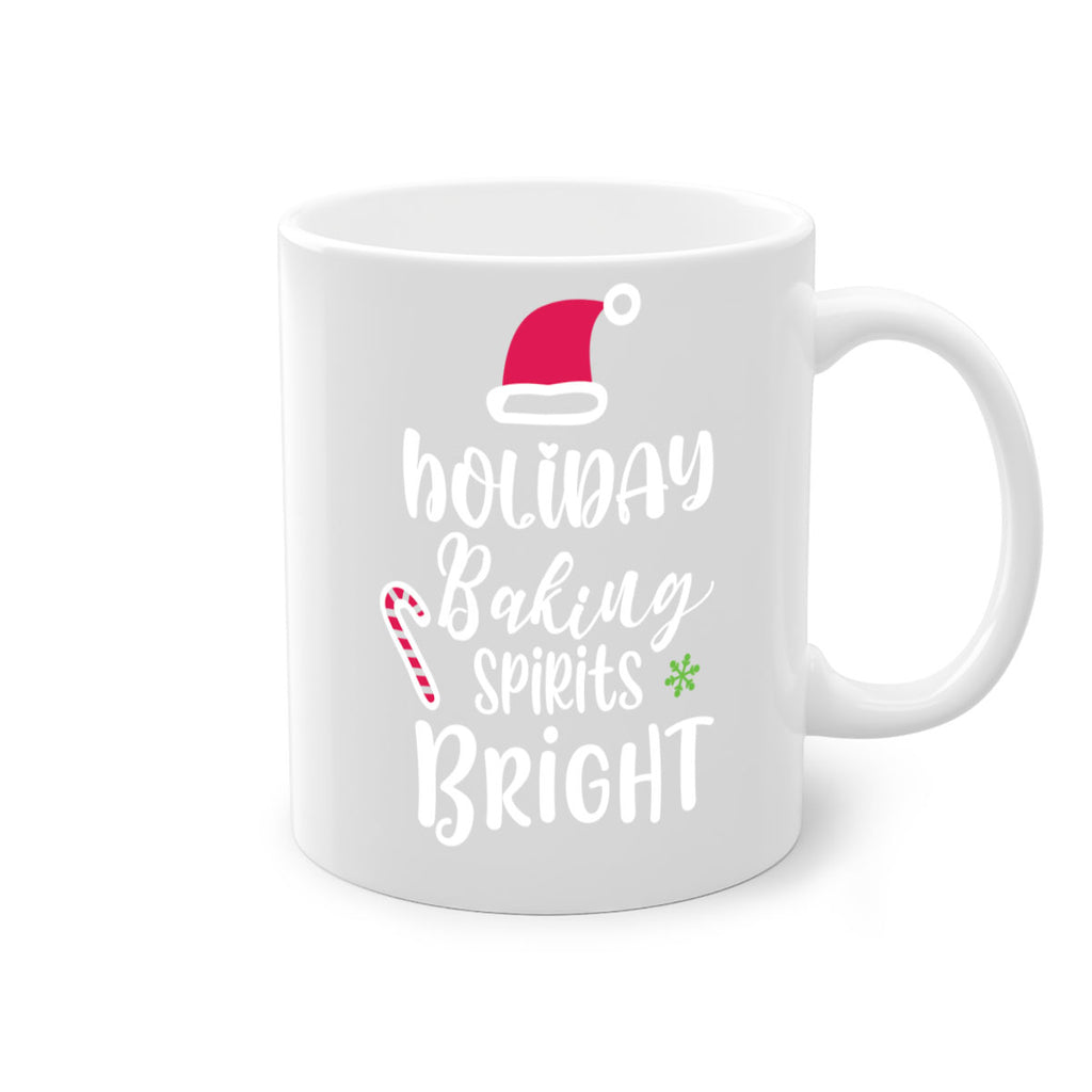 holiday baking spirits bright style 296#- christmas-Mug / Coffee Cup