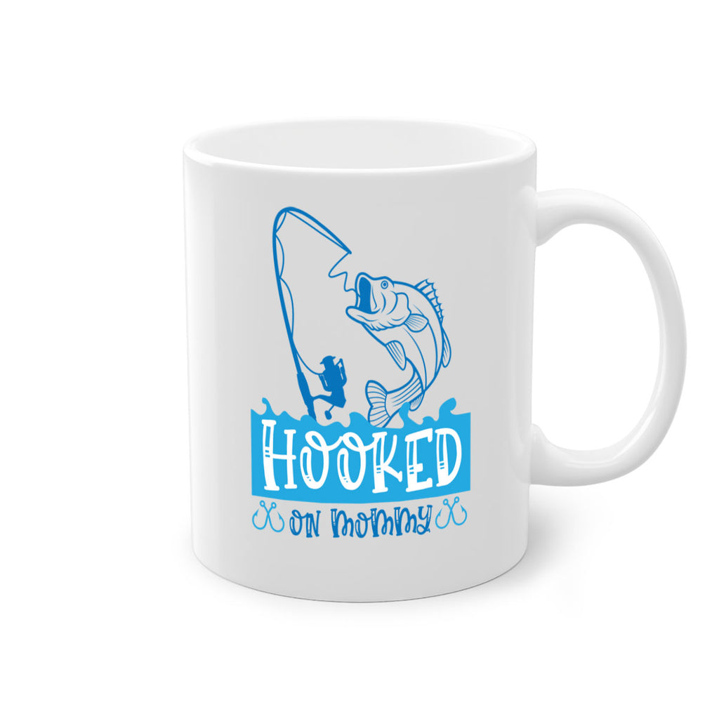 hooked on mommy 216#- fishing-Mug / Coffee Cup