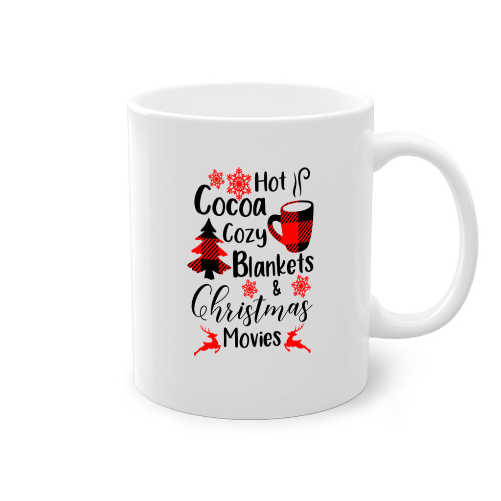 hot cocoa cozy blankets christmas style 311#- christmas-Mug / Coffee Cup
