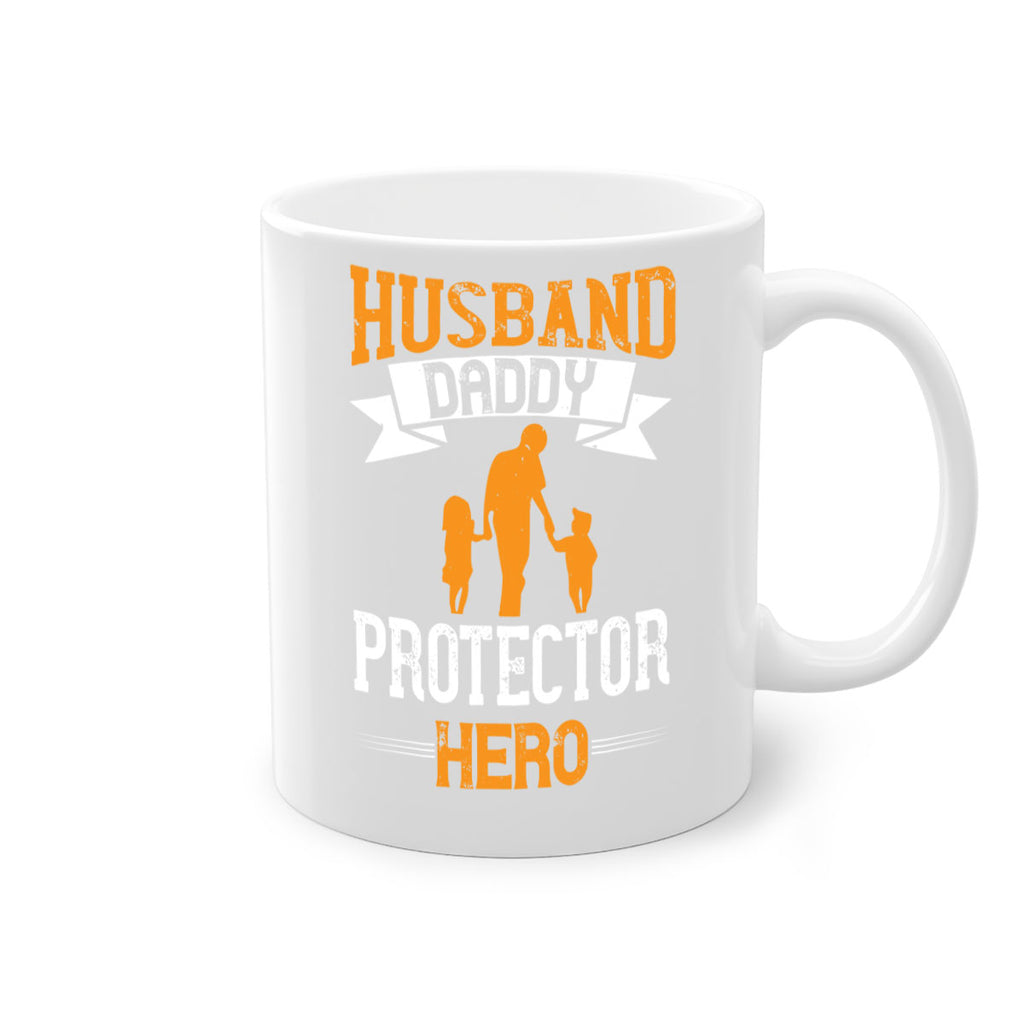 husband daddy protector hero 252#- fathers day-Mug / Coffee Cup