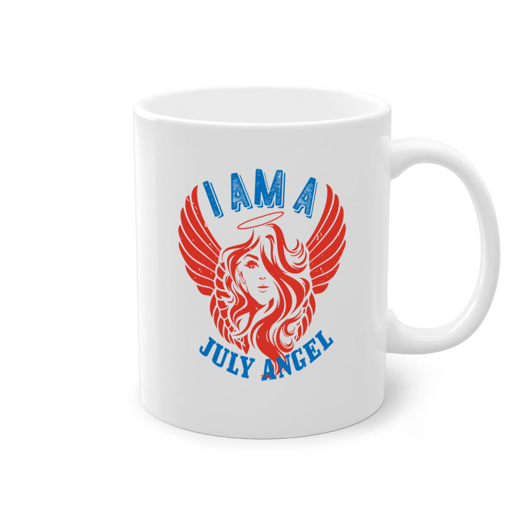 i am a july angel Style 91#- birthday-Mug / Coffee Cup