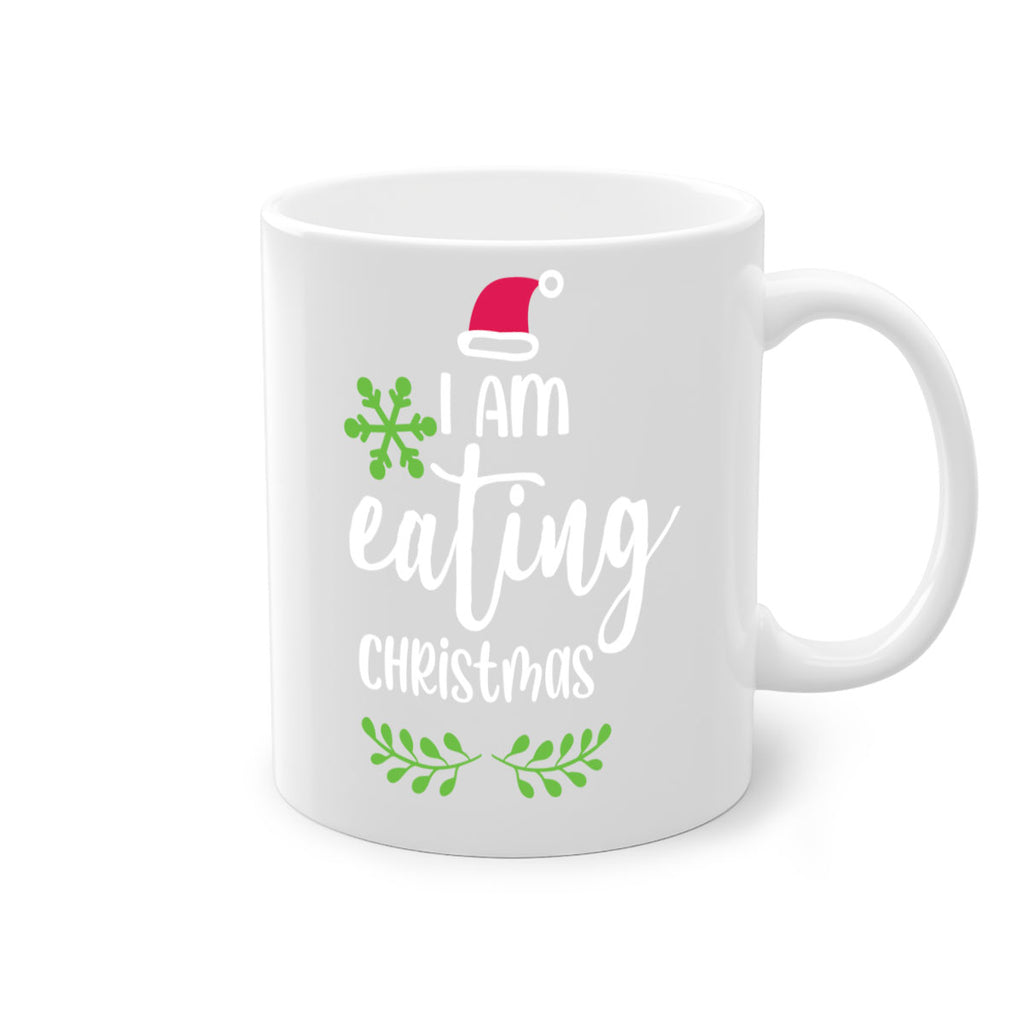 i am eating christmas style 314#- christmas-Mug / Coffee Cup