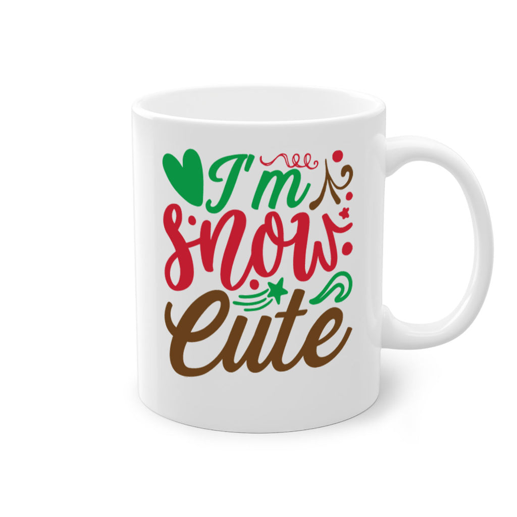 i am snow cute 258#- christmas-Mug / Coffee Cup