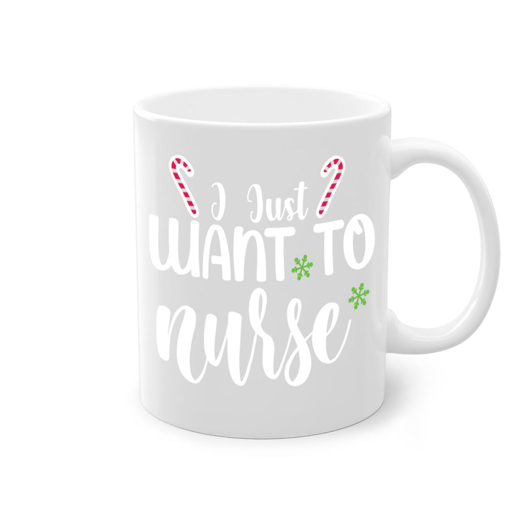 i just want to nurse style 330#- christmas-Mug / Coffee Cup