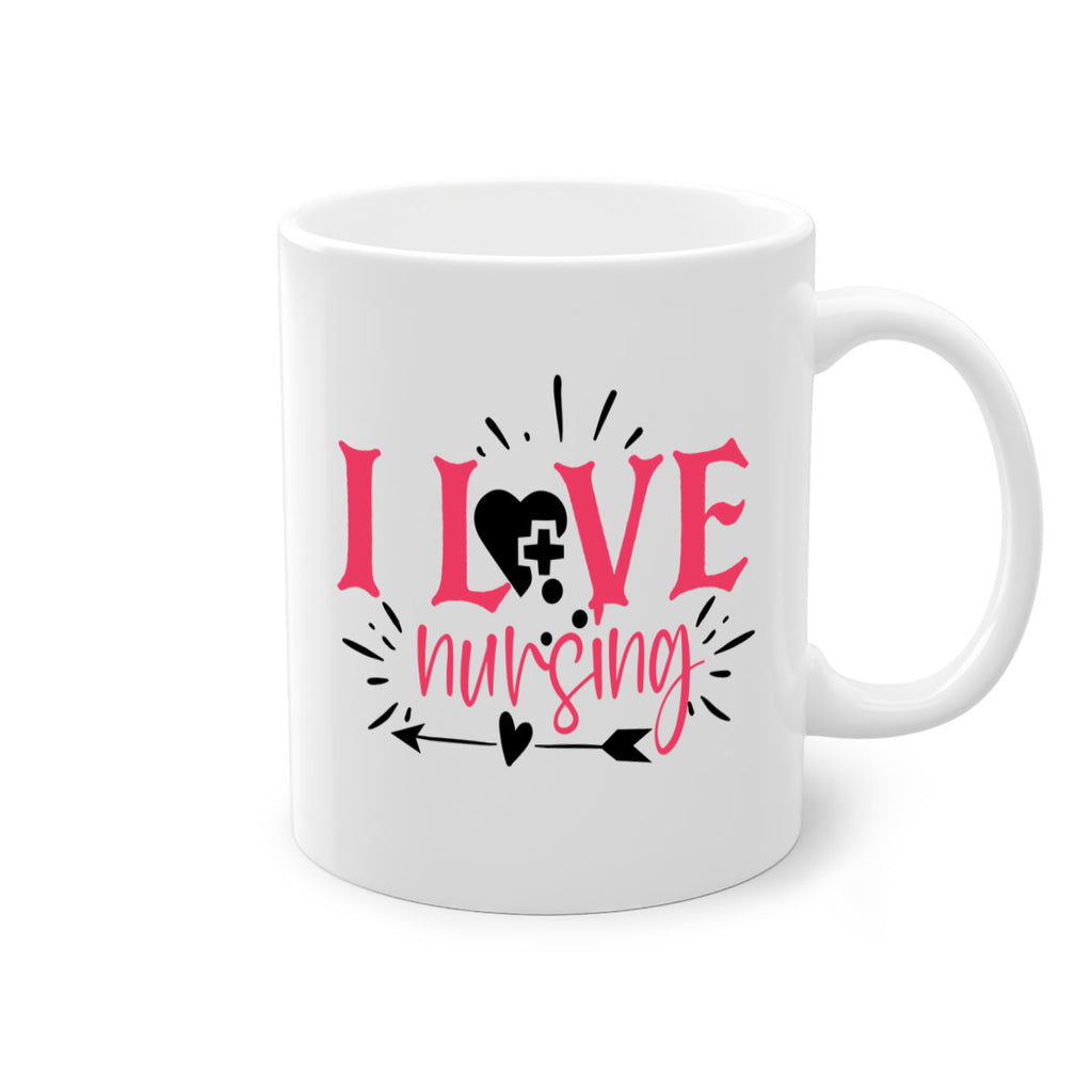 i love nursing Style 380#- nurse-Mug / Coffee Cup