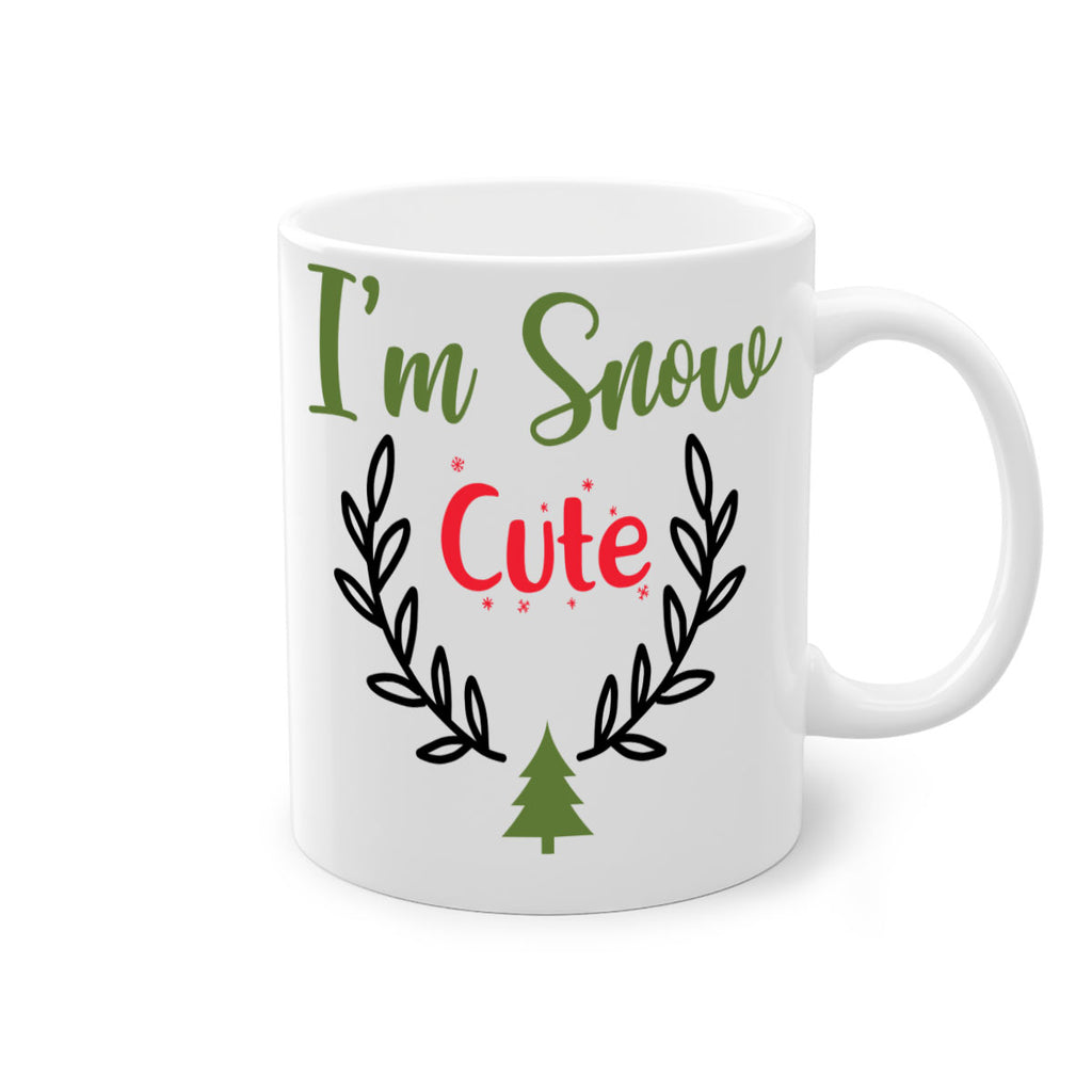 i m snow cute style 342#- christmas-Mug / Coffee Cup