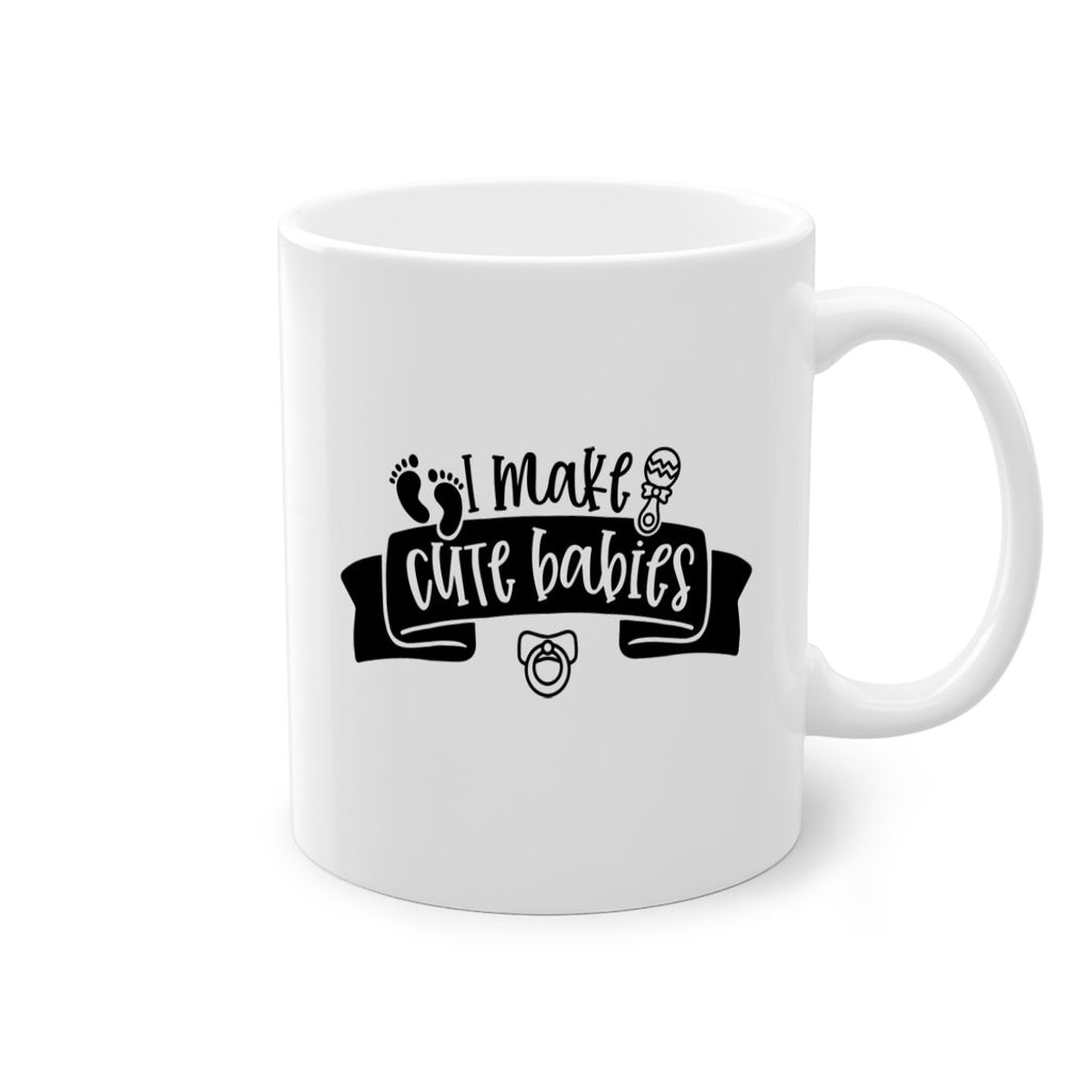 i make cute babies 38#- fathers day-Mug / Coffee Cup