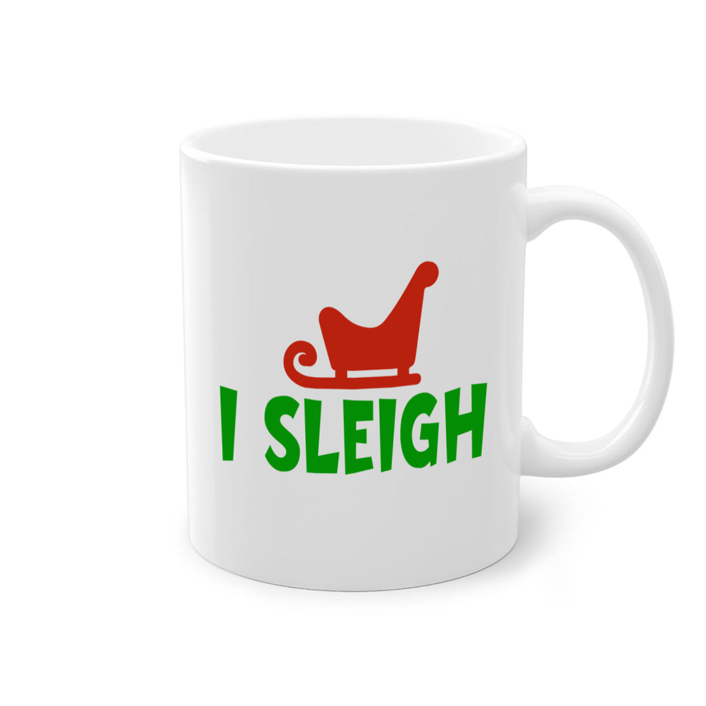 i sleigh 339#- christmas-Mug / Coffee Cup