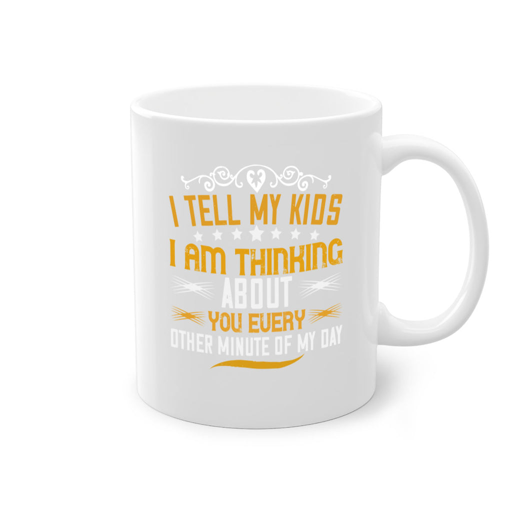 i tell my kids 151#- mom-Mug / Coffee Cup