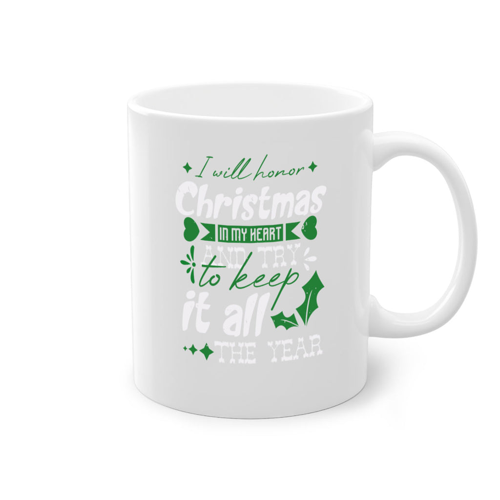 i will honor christmas in 400#- christmas-Mug / Coffee Cup