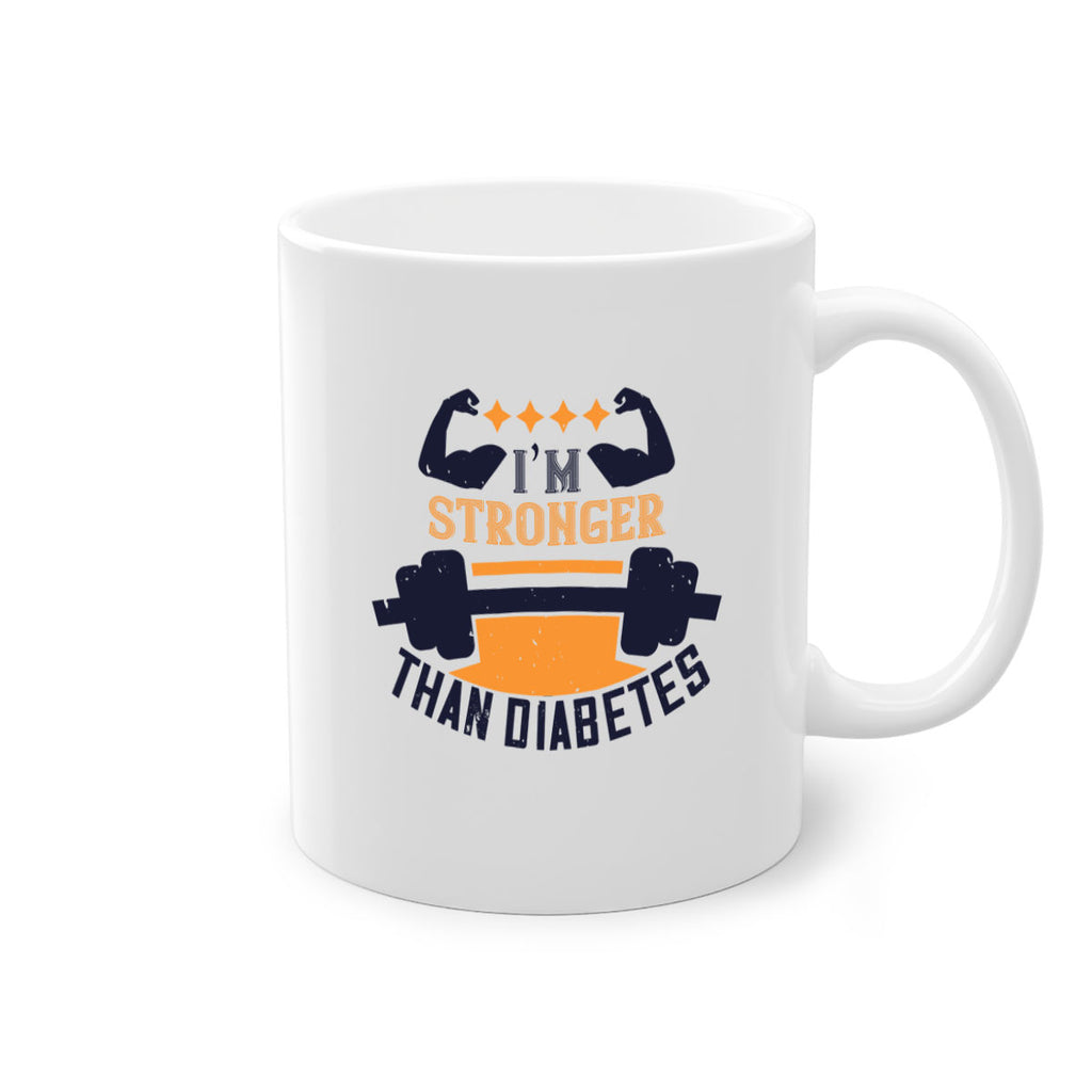 i’m stronger than diabetes Style 23#- diabetes-Mug / Coffee Cup