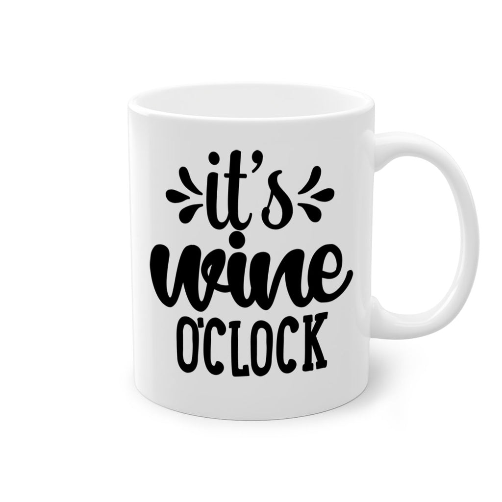 it is wine oclock 190#- wine-Mug / Coffee Cup