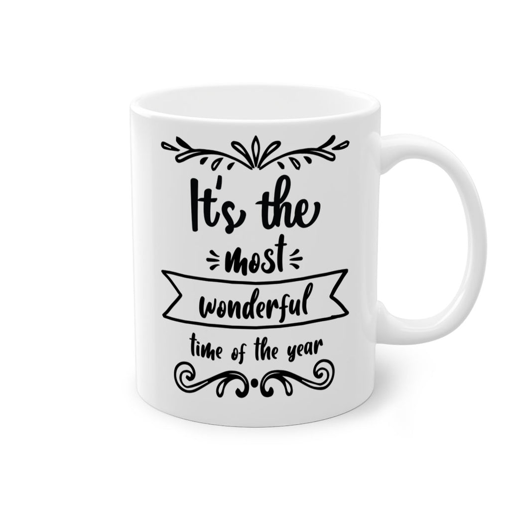 it s the most wonderful time of the year style 368#- christmas-Mug / Coffee Cup