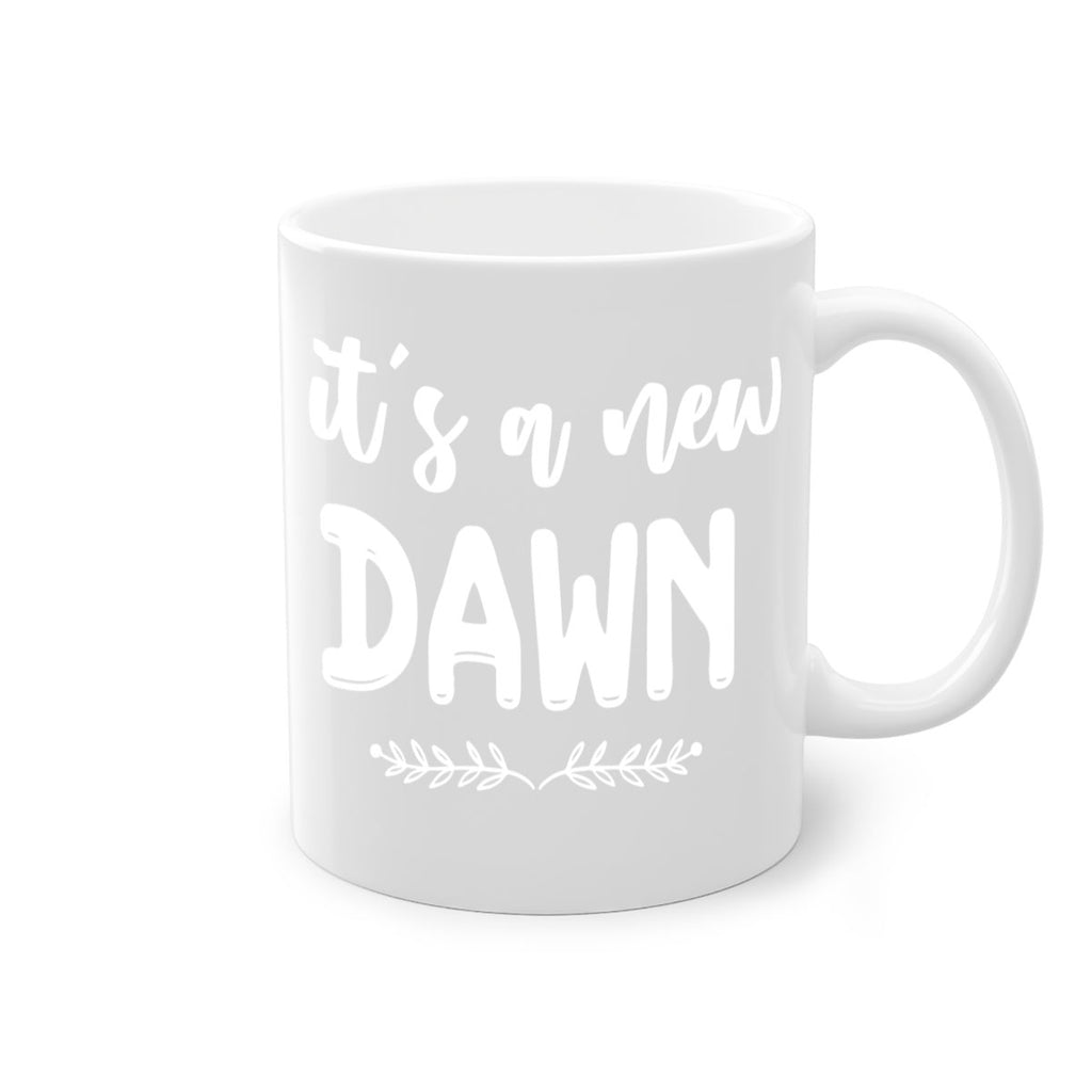 it's a new dawn style 374#- christmas-Mug / Coffee Cup