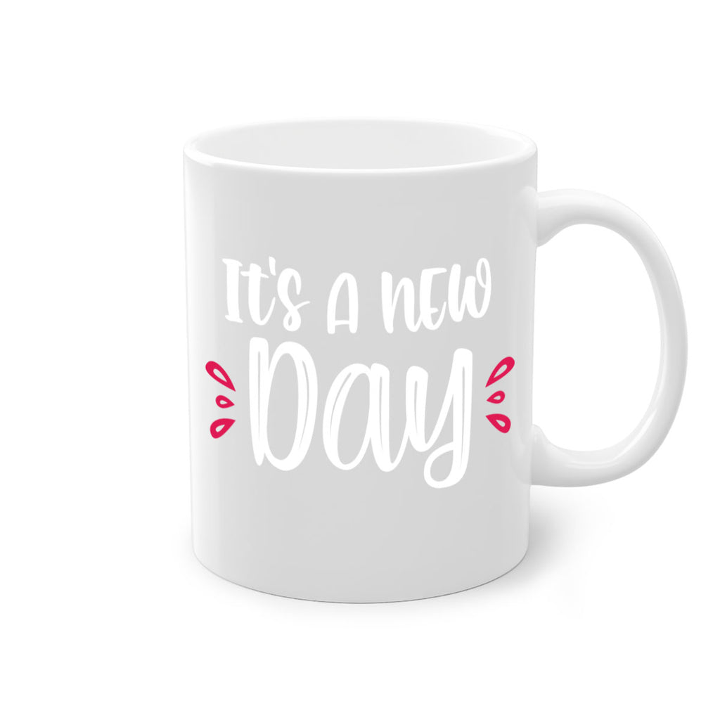 it's a new day style 375#- christmas-Mug / Coffee Cup